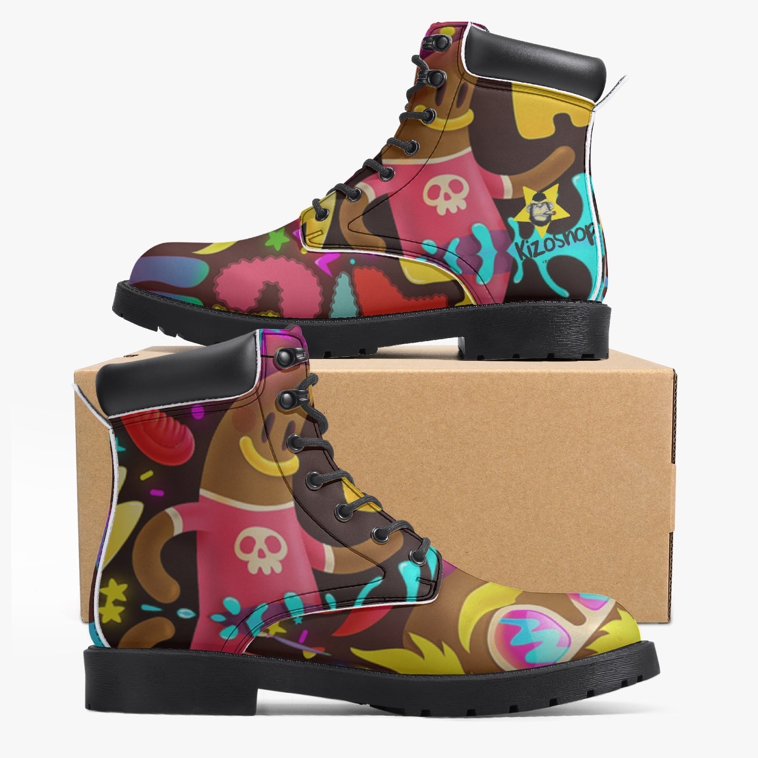 Boots cartoon Multicolor