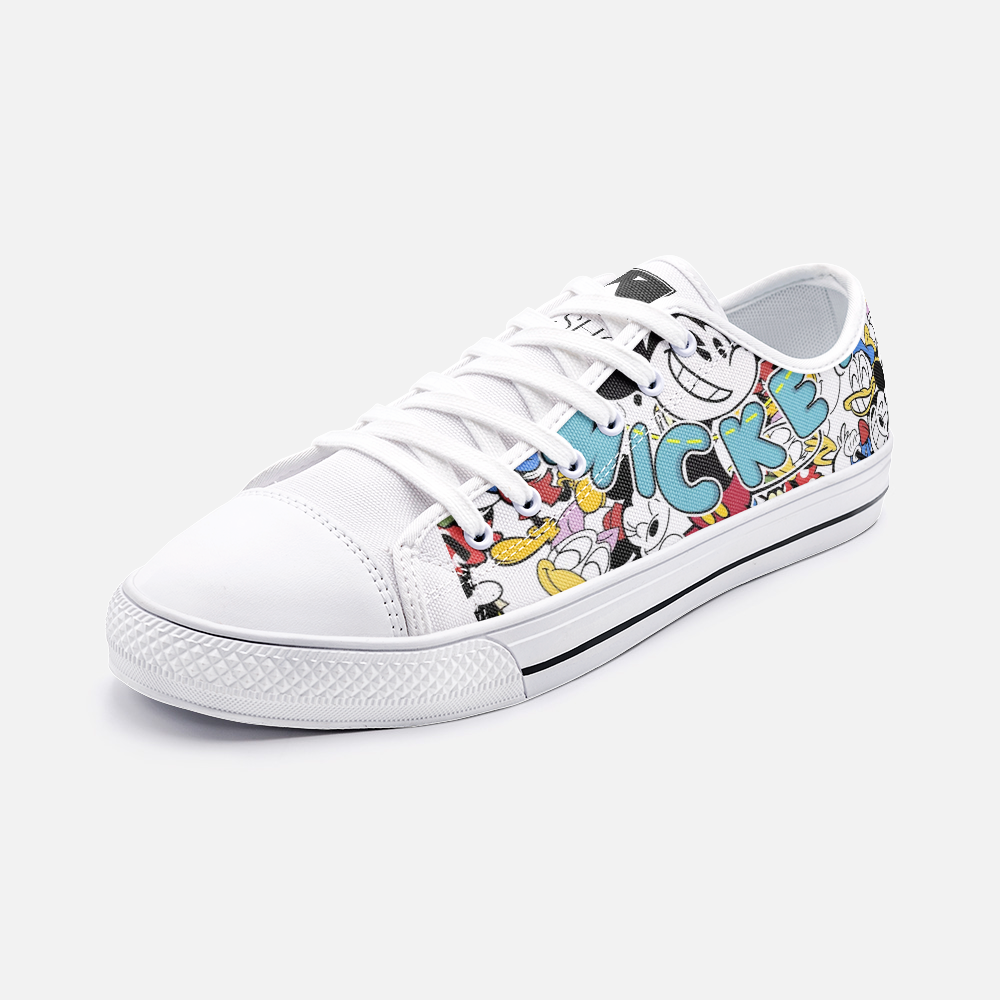 Unisex Low Top Canvas Shoes - KizoShop