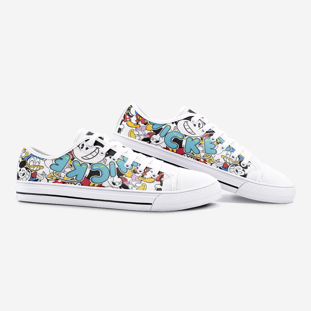 Unisex Low Top Canvas Shoes - KizoShop