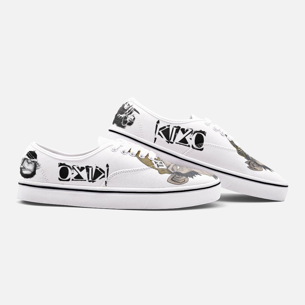 Unisex Canvas Shoes Fashion Low Cut Monkey - KizoShop