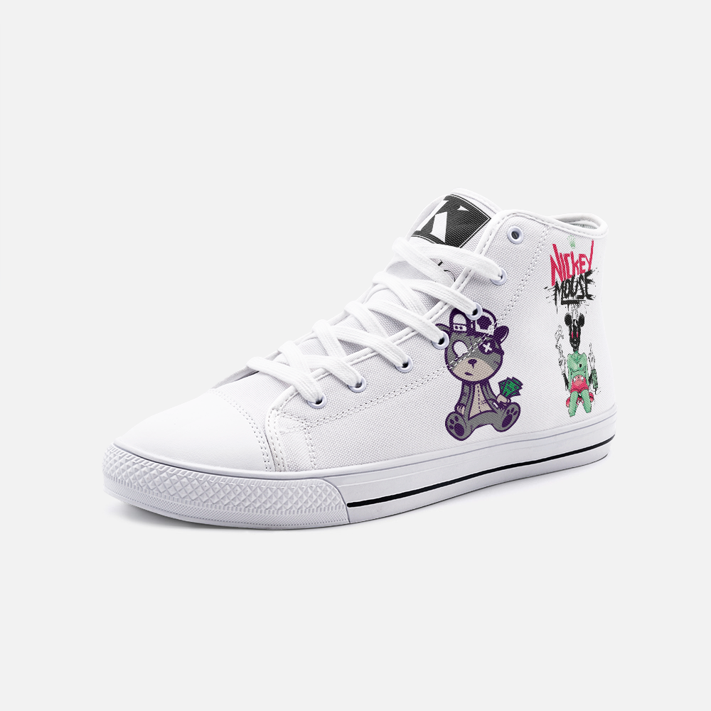 Unisex High Top Canvas Shoes - KizoShop