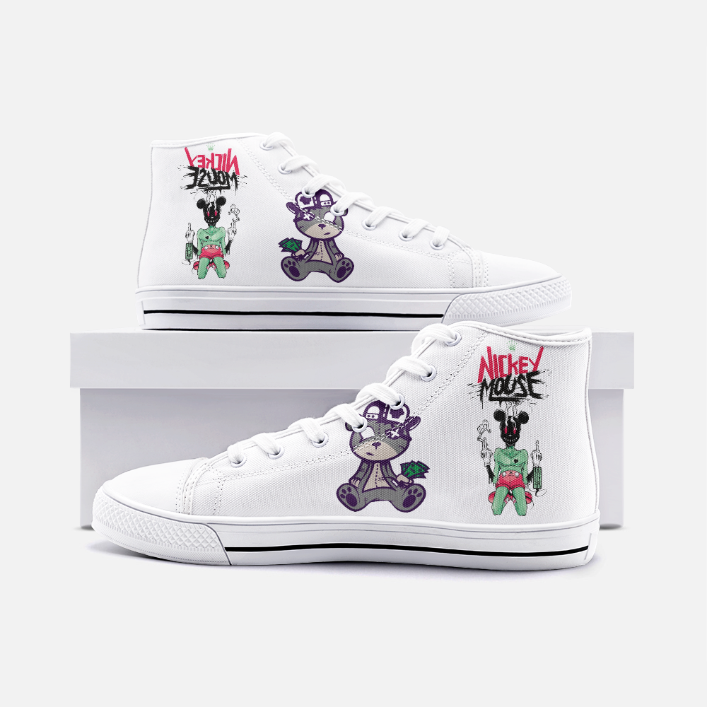 Unisex High Top Canvas Shoes - KizoShop