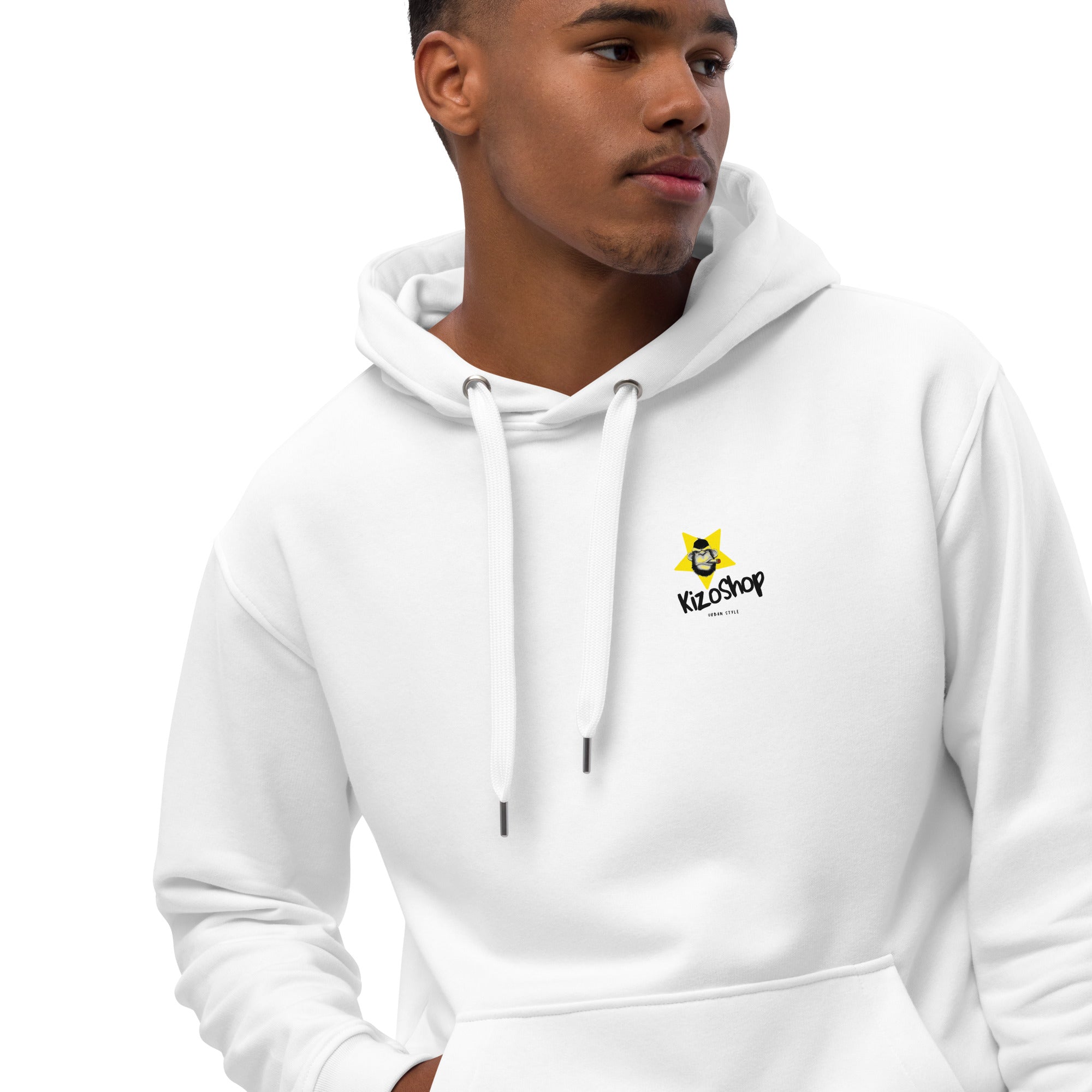 Sweat à capuche premium écologique