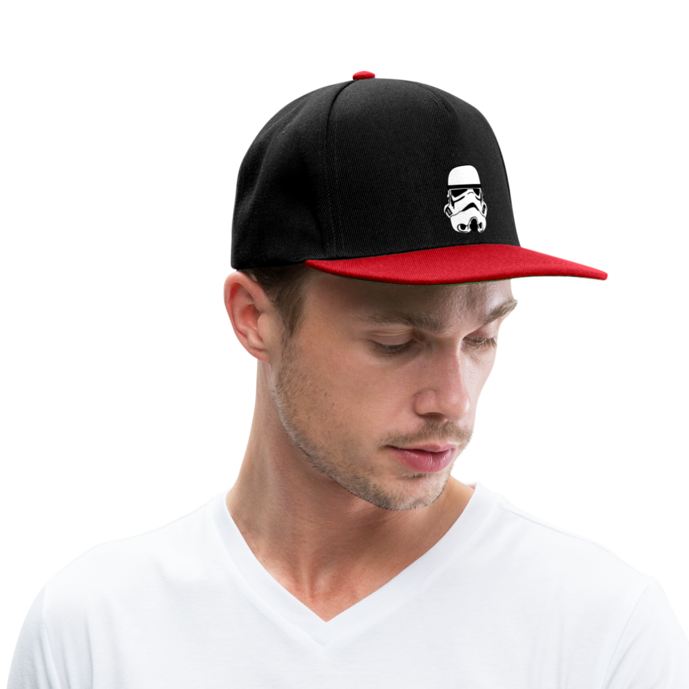 Snapback Cap - black/red