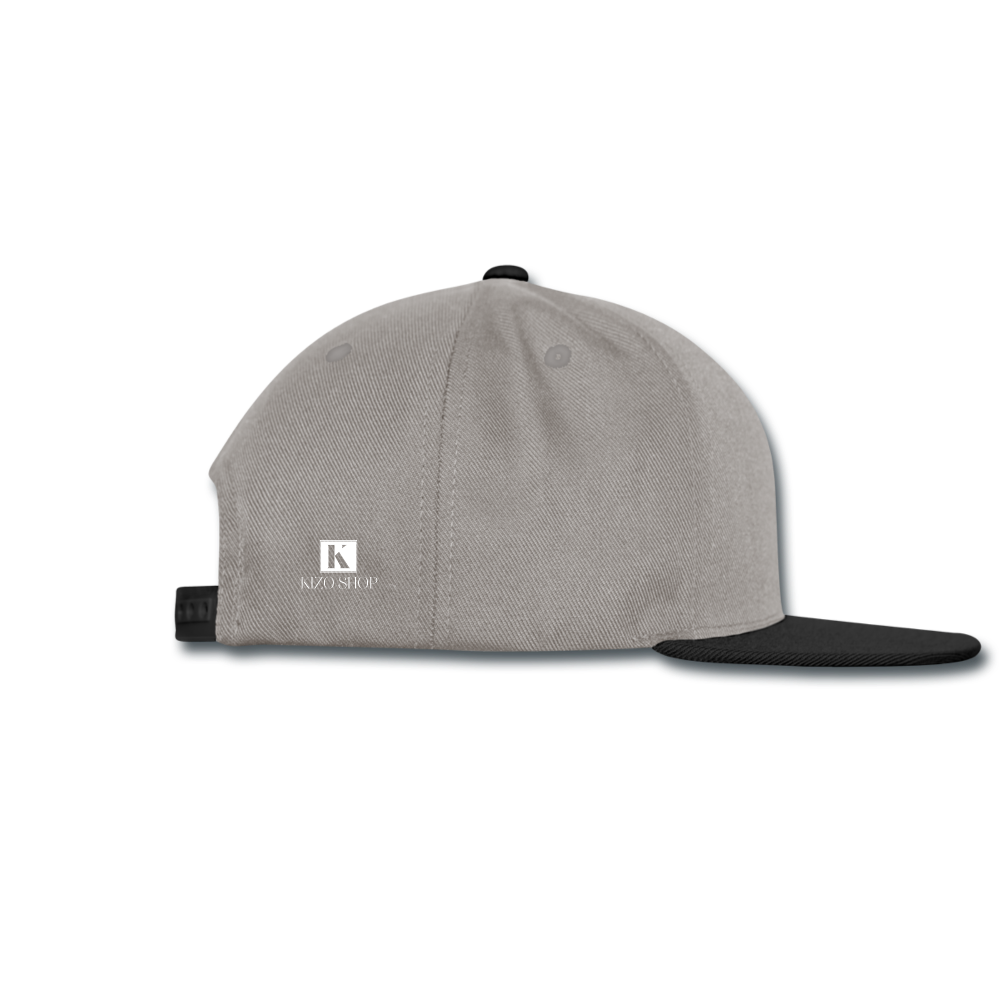 Snapback Cap - graphite/black