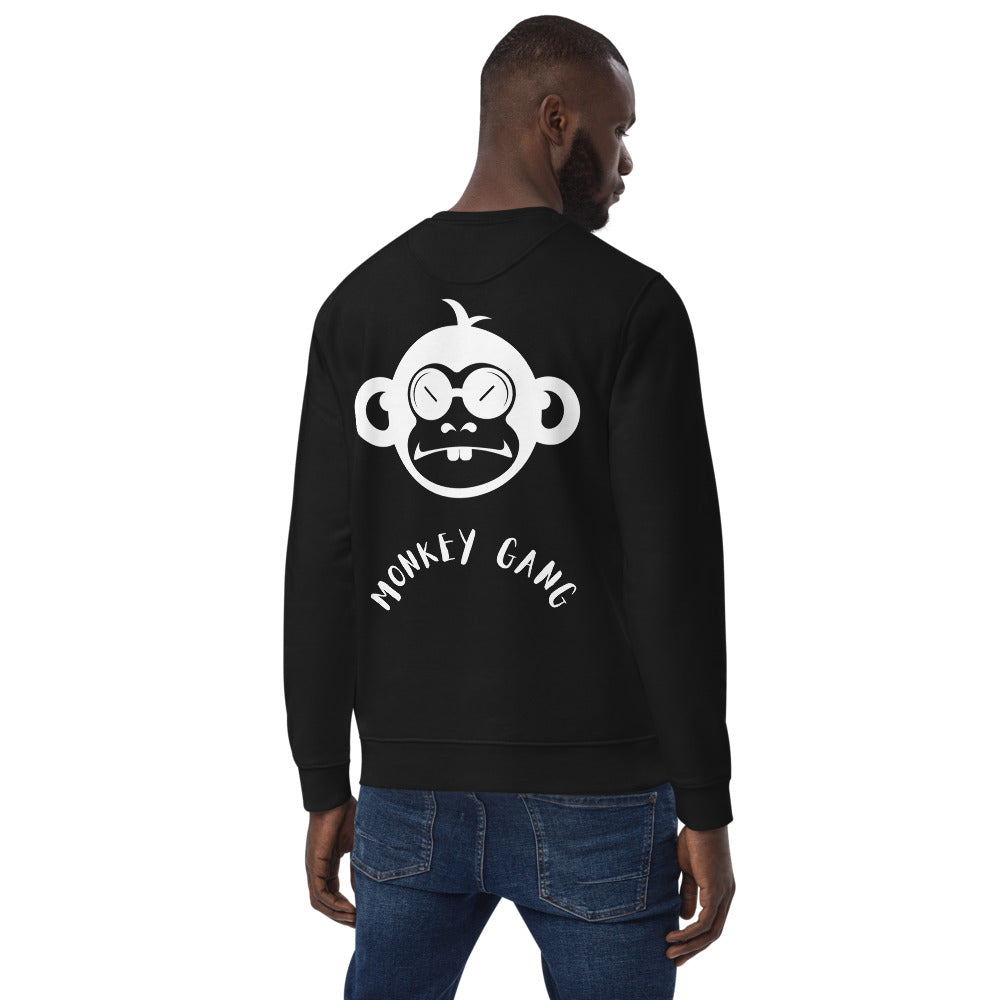 Sweatshirt éco-responsable unisexe Monkey gang 2 Kizoshop