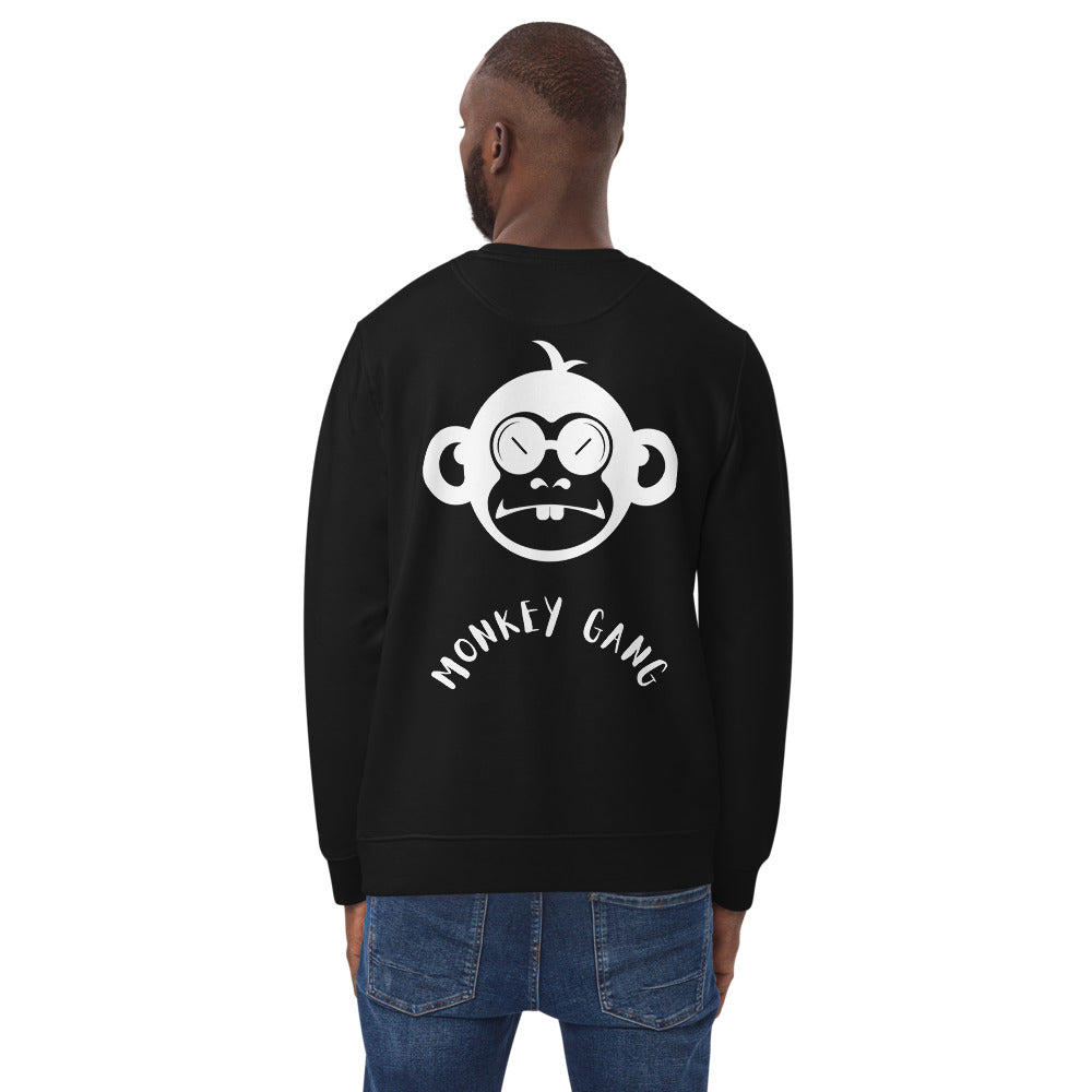 Sweatshirt éco-responsable unisexe Monkey gang 2 Kizoshop