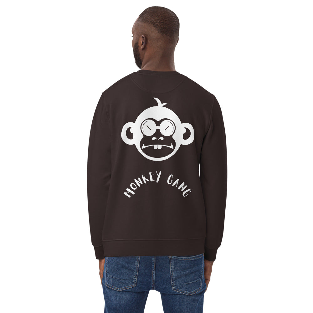 Sweatshirt éco-responsable unisexe Monkey gang 2 Kizoshop