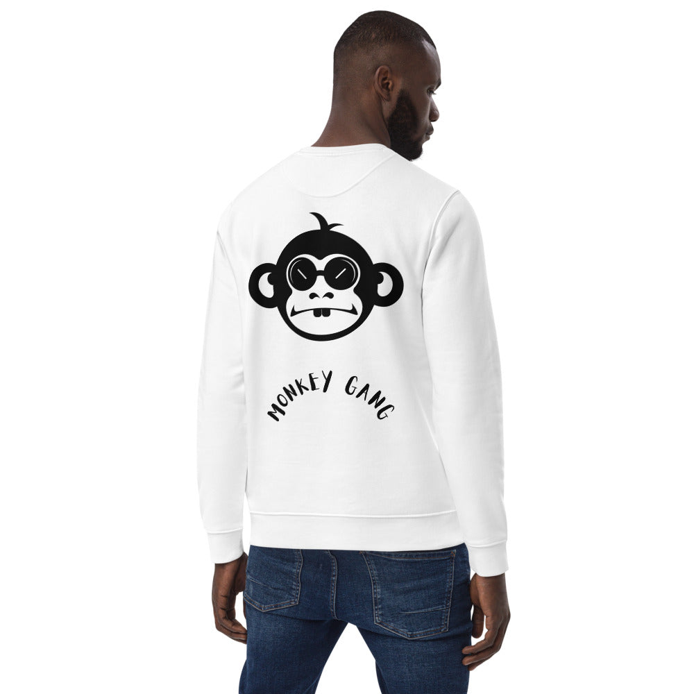 Sweatshirt éco-responsable unisexe Monkey gang 2 Kizoshop