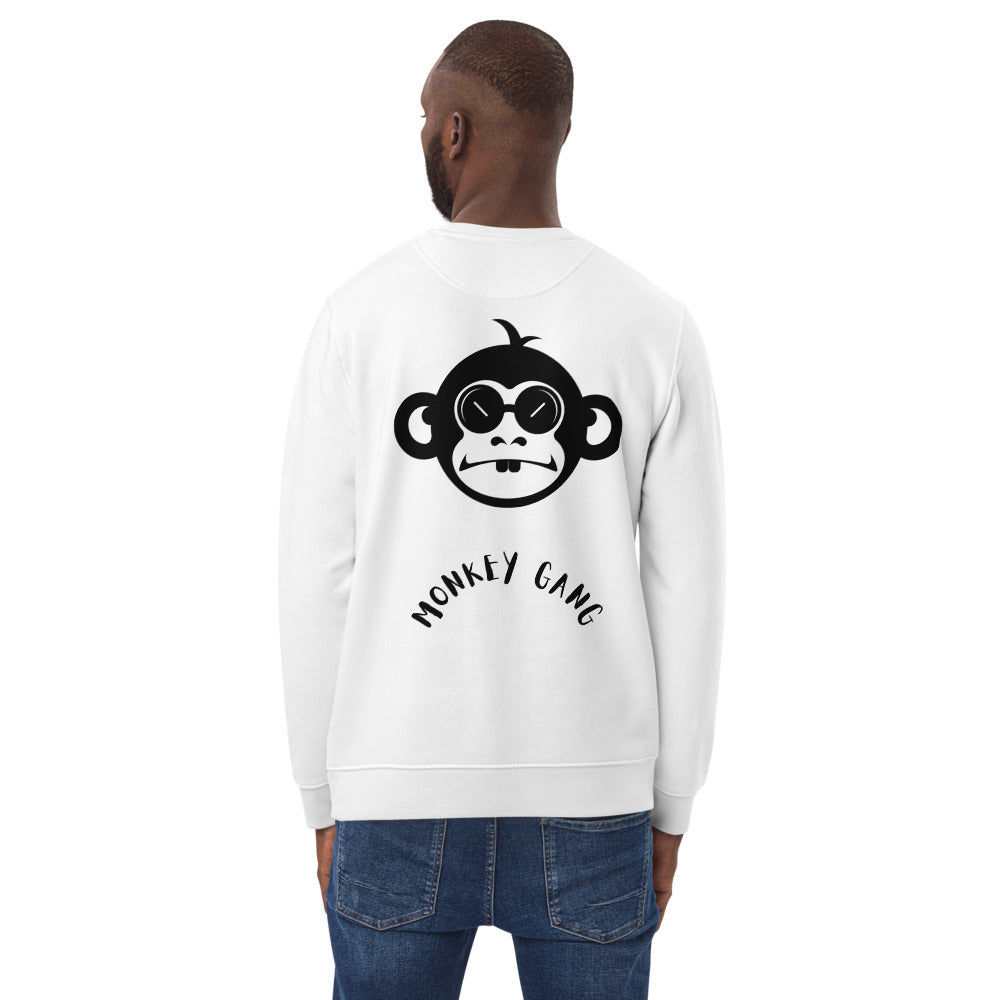 Sweatshirt éco-responsable unisexe Monkey gang 2 Kizoshop