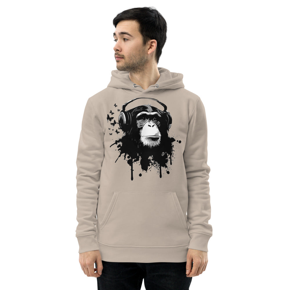 Sweat écologique basique unisexe Monkey DJ Kizoshop