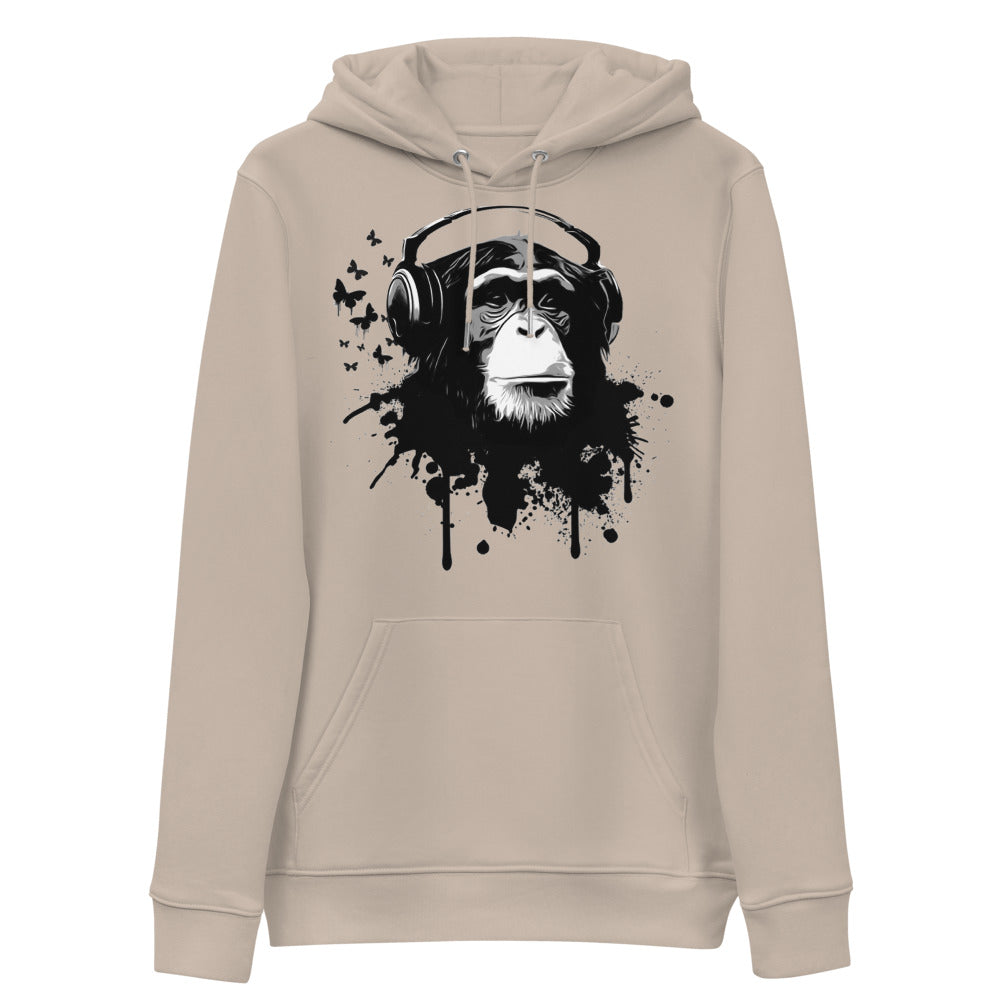 Sweat écologique basique unisexe Monkey DJ Kizoshop