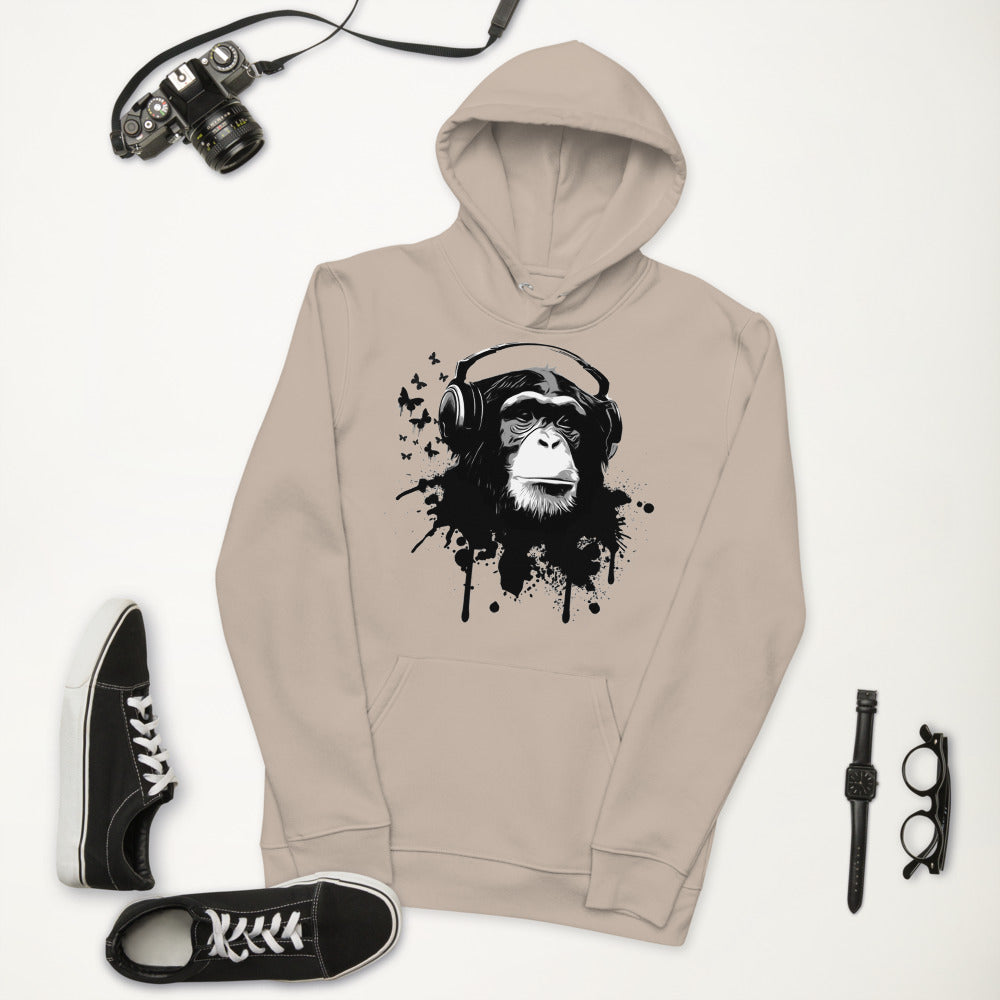 Sweat écologique basique unisexe Monkey DJ Kizoshop