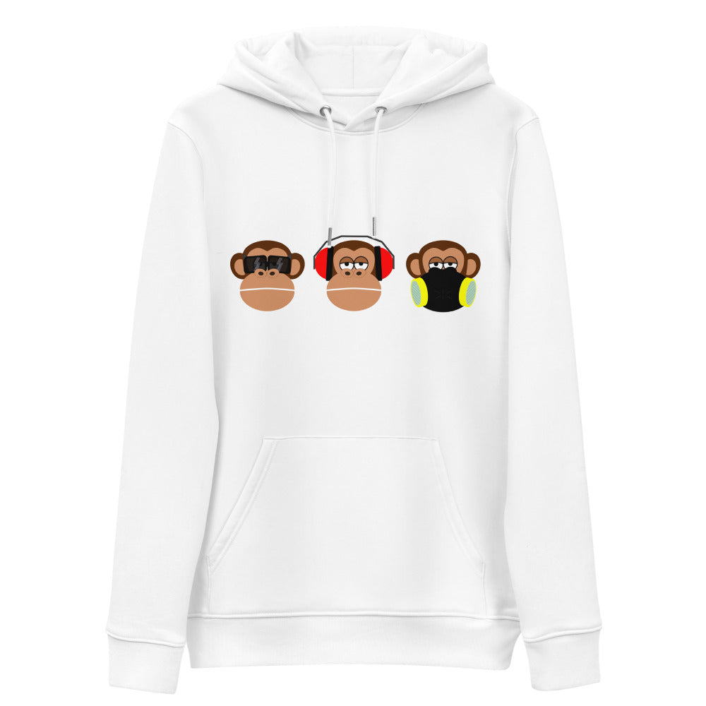 Sweat écologique basique unisexe 3 Singe 2 Kizoshop