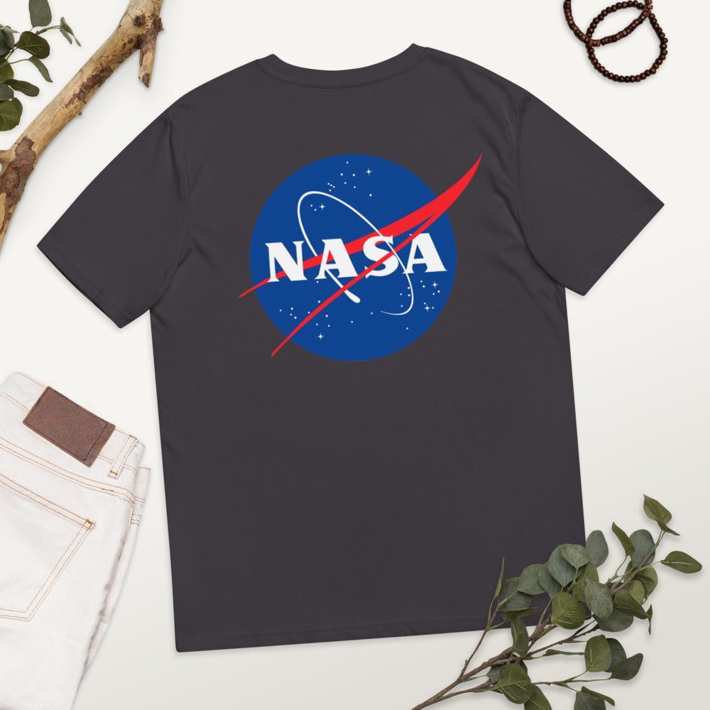 T-shirt unisexe en coton biologique Nasa Kizoshop