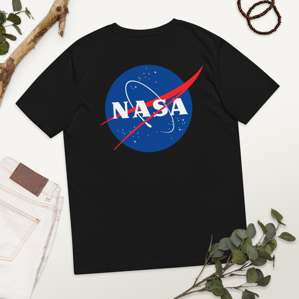 T-shirt unisexe en coton biologique Nasa Kizoshop