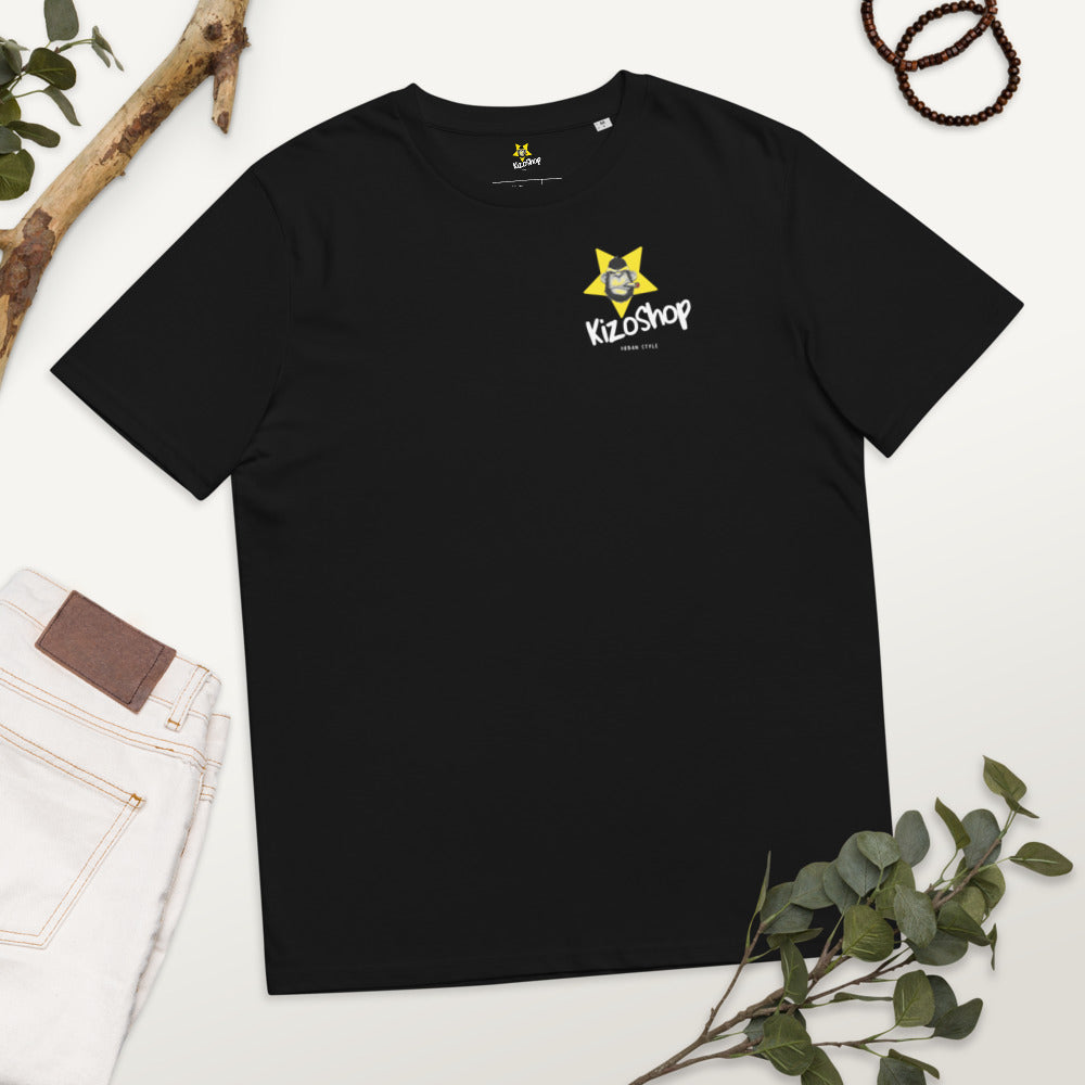 T-shirt unisexe en coton biologique Monkey gang 3 Kizoshop