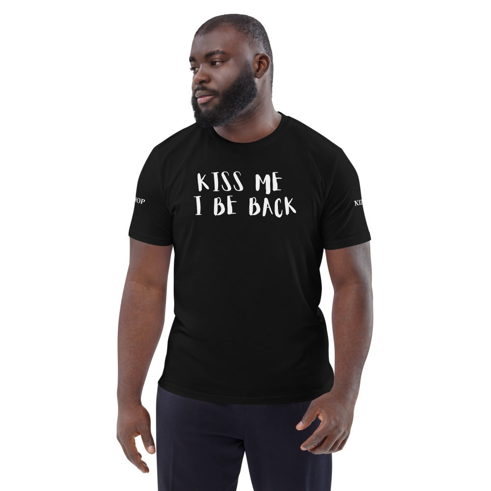 T-shirt unisexe en coton biologique Kiss me Kizoshop