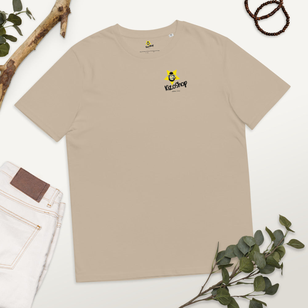 T-shirt unisexe en coton biologique Je suis ton père Kizoshop