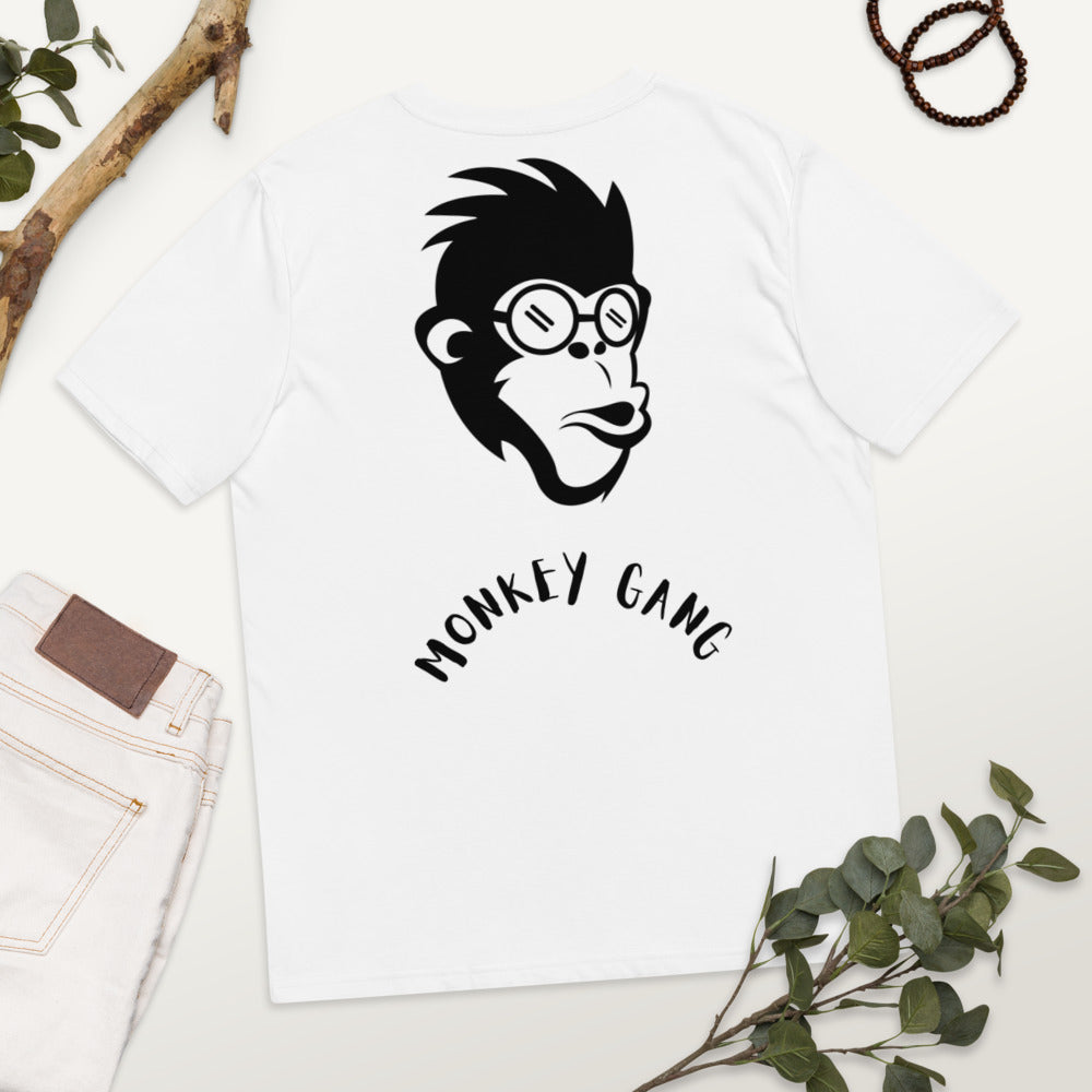 T-shirt unisexe en coton biologique Monkey gang 3