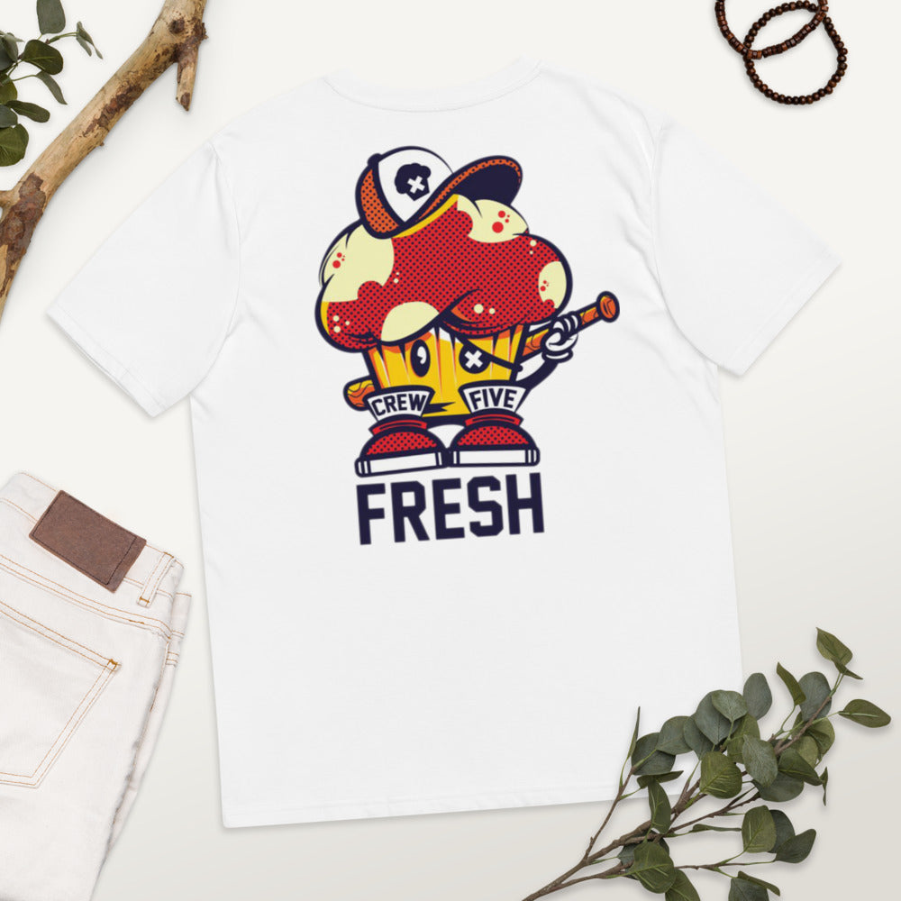 T-shirt unisexe en coton biologique Fresh Kizoshop