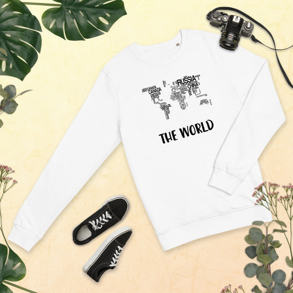 Sweat écologique unisexe The world Kizoshop